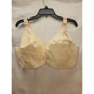 Playtex Bra Beige 48C PLAYTEX 18 HOUR Bra Classic Soft Cup style 0020